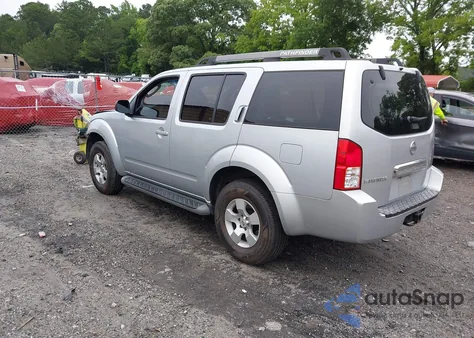 2007 Nissan Pathfinder S from USA, damaged, VIN 5N1AR18U07C633724